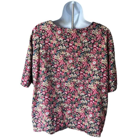Fritzi Plus Vintage Floral Button-Down Blouse - Picture 2 of 4